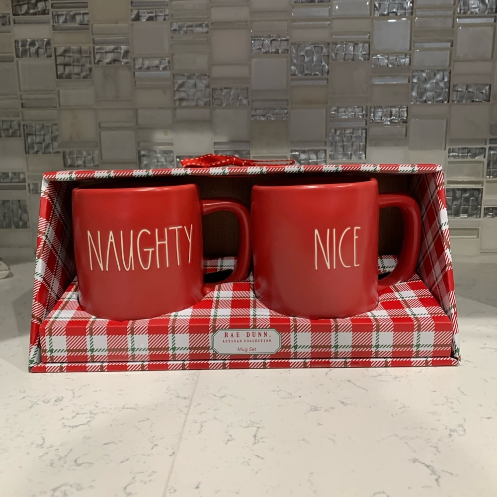 Rae Dunn Christmas Mugs